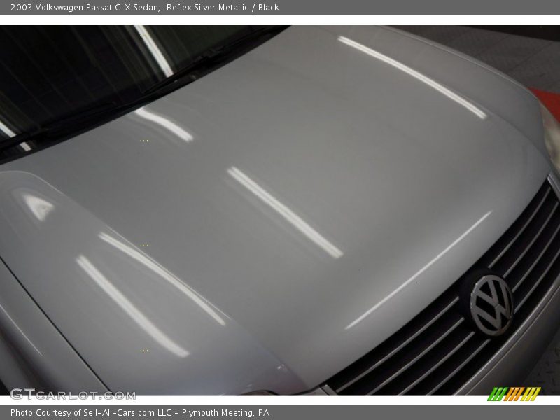 Reflex Silver Metallic / Black 2003 Volkswagen Passat GLX Sedan