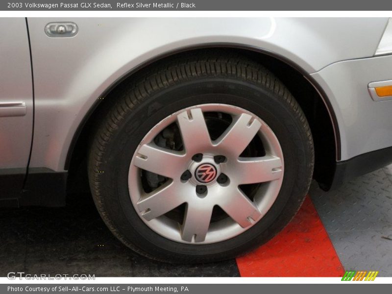Reflex Silver Metallic / Black 2003 Volkswagen Passat GLX Sedan