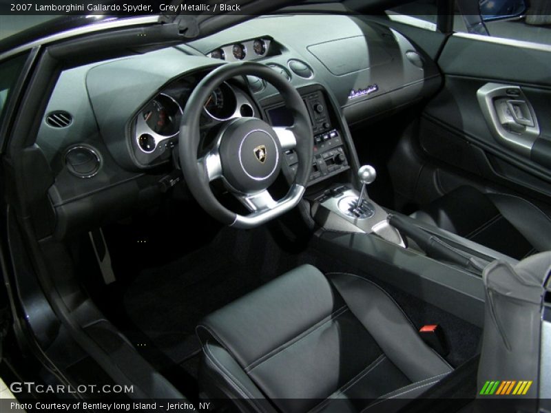 2007 Lamborghini Gallardo Spyder Grey Metallic Black