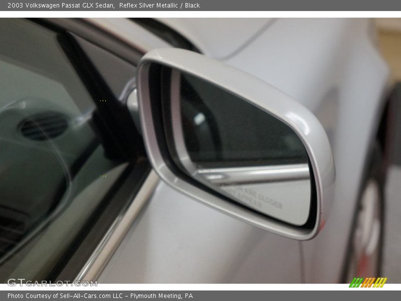 Reflex Silver Metallic / Black 2003 Volkswagen Passat GLX Sedan