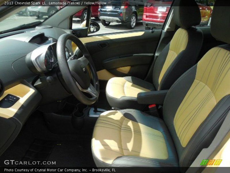 Lemonade (Yellow) / Yellow/Yellow 2013 Chevrolet Spark LS