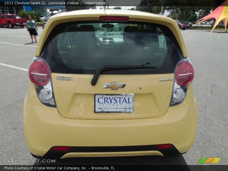 Lemonade (Yellow) / Yellow/Yellow 2013 Chevrolet Spark LS