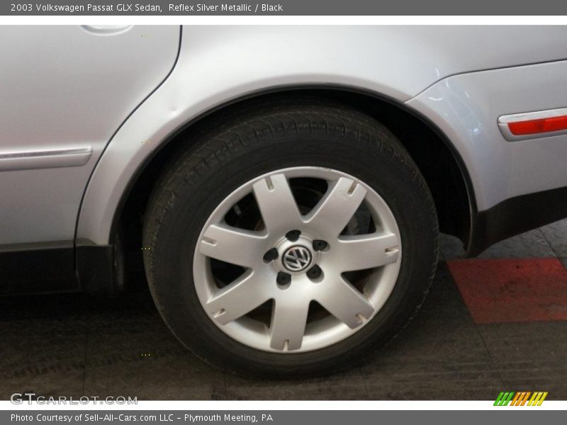 Reflex Silver Metallic / Black 2003 Volkswagen Passat GLX Sedan