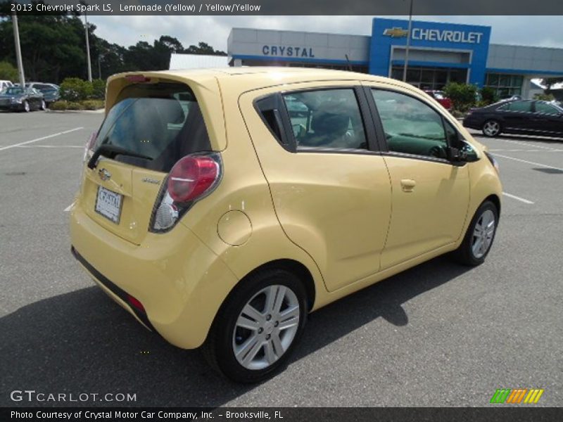 Lemonade (Yellow) / Yellow/Yellow 2013 Chevrolet Spark LS