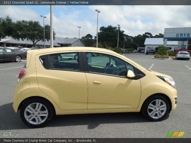Lemonade (Yellow) / Yellow/Yellow 2013 Chevrolet Spark LS