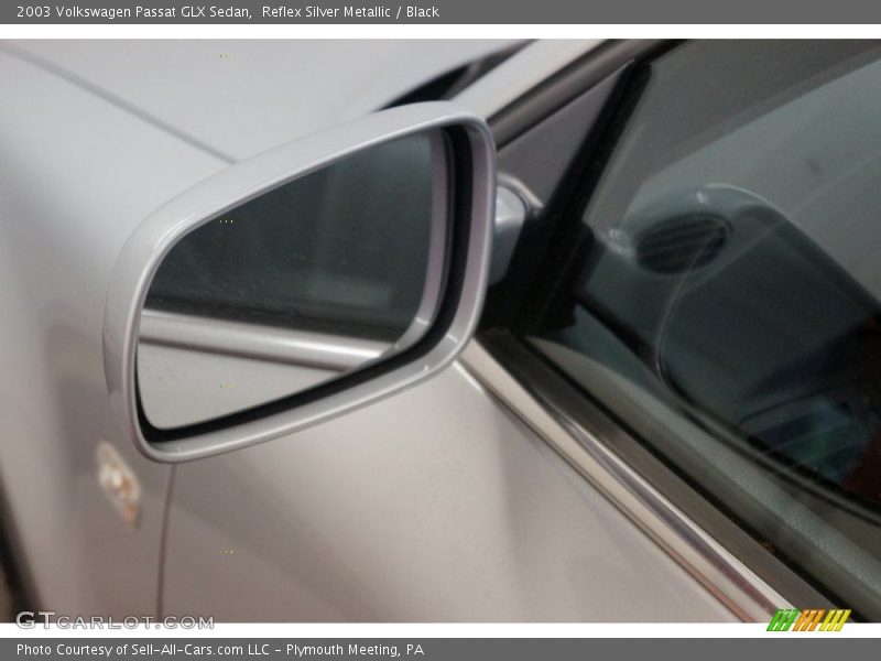 Reflex Silver Metallic / Black 2003 Volkswagen Passat GLX Sedan