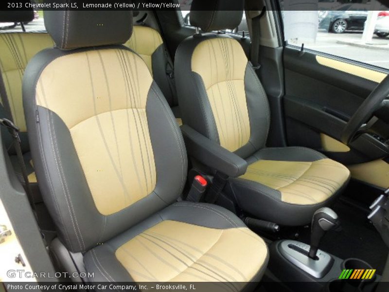 Lemonade (Yellow) / Yellow/Yellow 2013 Chevrolet Spark LS