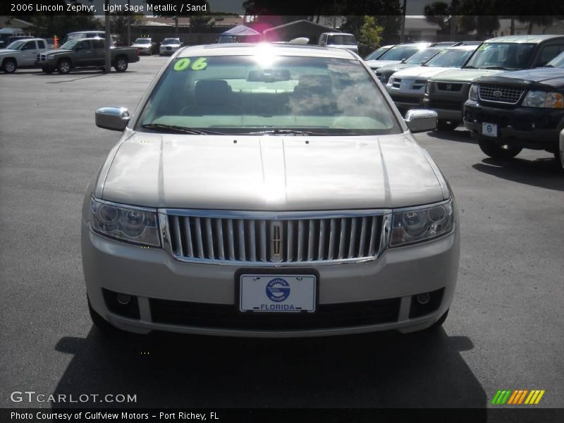 Light Sage Metallic / Sand 2006 Lincoln Zephyr