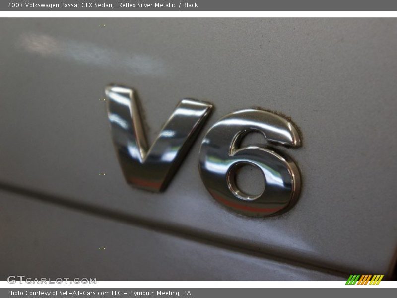 Reflex Silver Metallic / Black 2003 Volkswagen Passat GLX Sedan