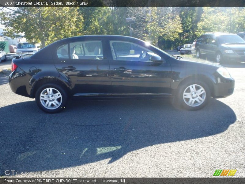 Black / Gray 2007 Chevrolet Cobalt LT Sedan