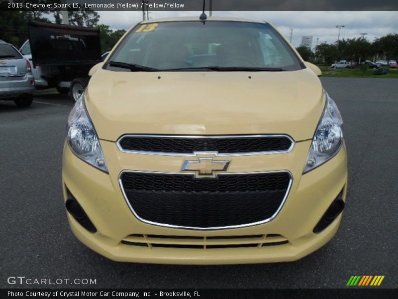 Lemonade (Yellow) / Yellow/Yellow 2013 Chevrolet Spark LS