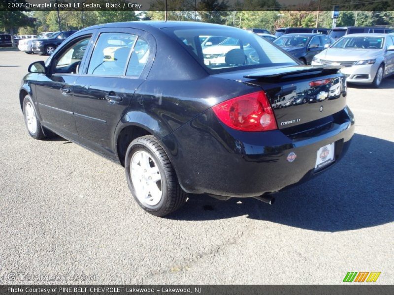 Black / Gray 2007 Chevrolet Cobalt LT Sedan