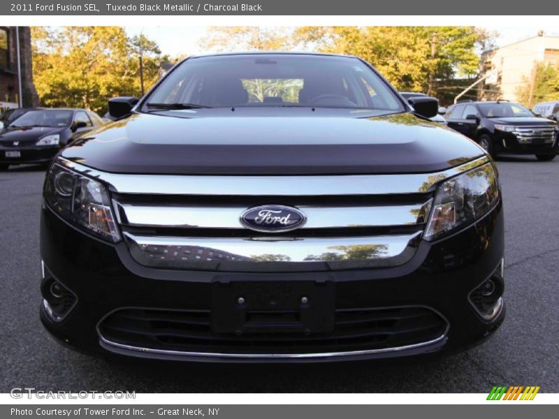 Tuxedo Black Metallic / Charcoal Black 2011 Ford Fusion SEL