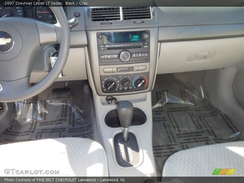 Black / Gray 2007 Chevrolet Cobalt LT Sedan