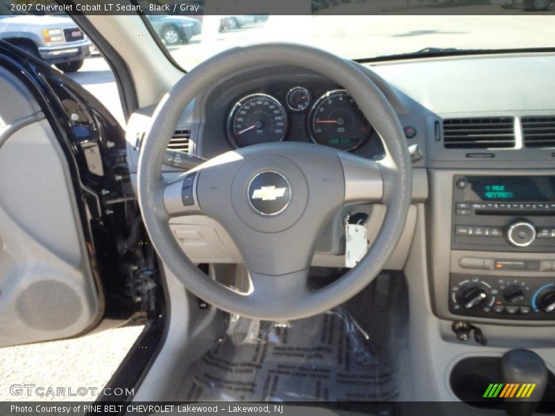 Black / Gray 2007 Chevrolet Cobalt LT Sedan
