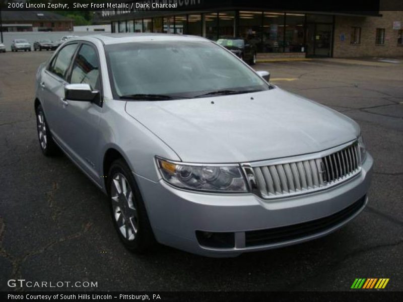 Silver Frost Metallic / Dark Charcoal 2006 Lincoln Zephyr