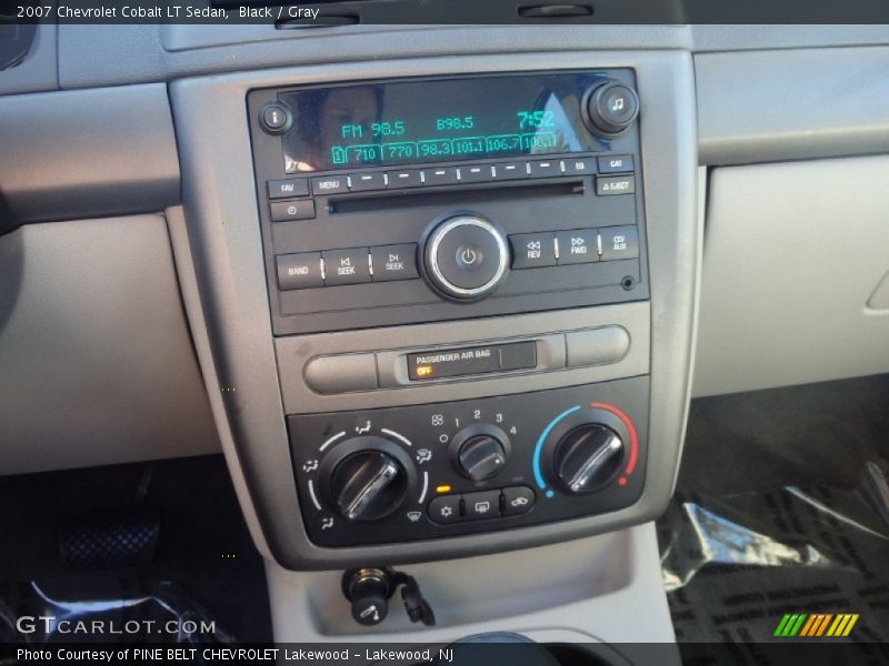 Black / Gray 2007 Chevrolet Cobalt LT Sedan