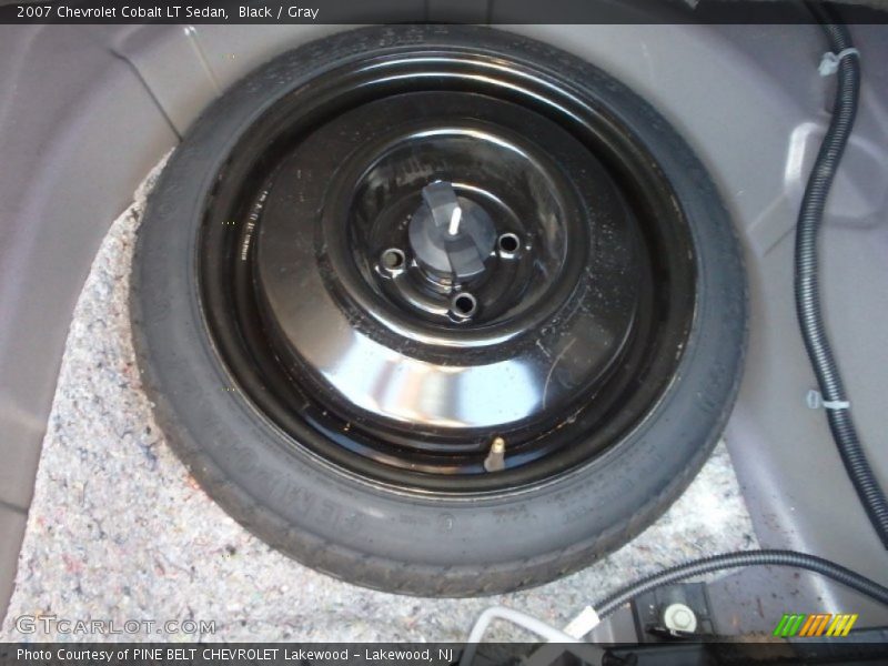 Black / Gray 2007 Chevrolet Cobalt LT Sedan