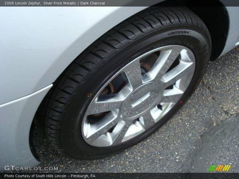 Silver Frost Metallic / Dark Charcoal 2006 Lincoln Zephyr