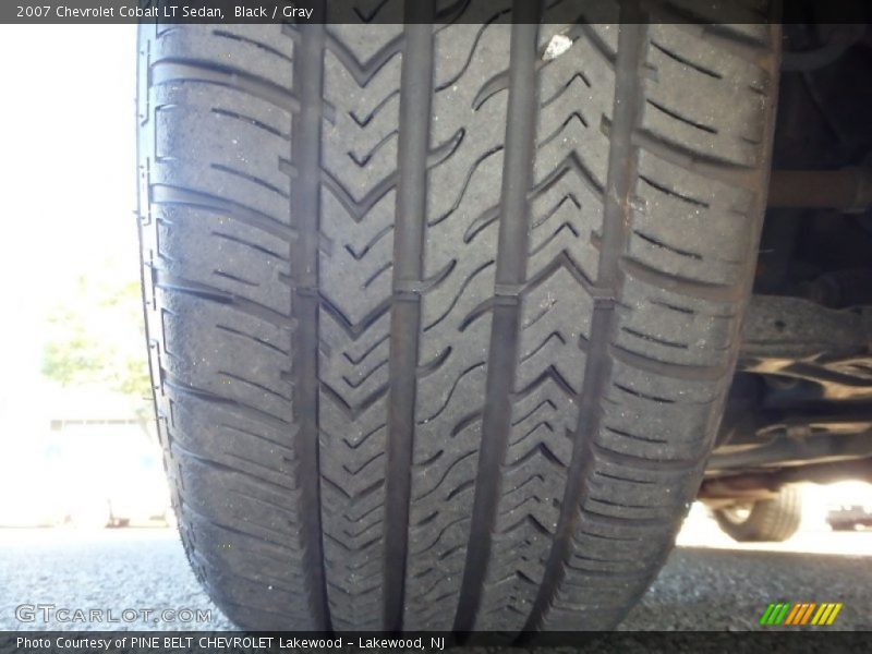 Black / Gray 2007 Chevrolet Cobalt LT Sedan