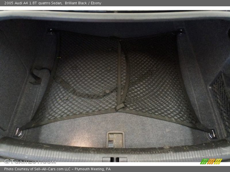 Brilliant Black / Ebony 2005 Audi A4 1.8T quattro Sedan