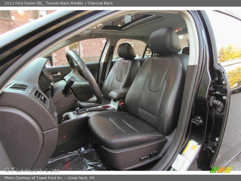 Tuxedo Black Metallic / Charcoal Black 2011 Ford Fusion SEL