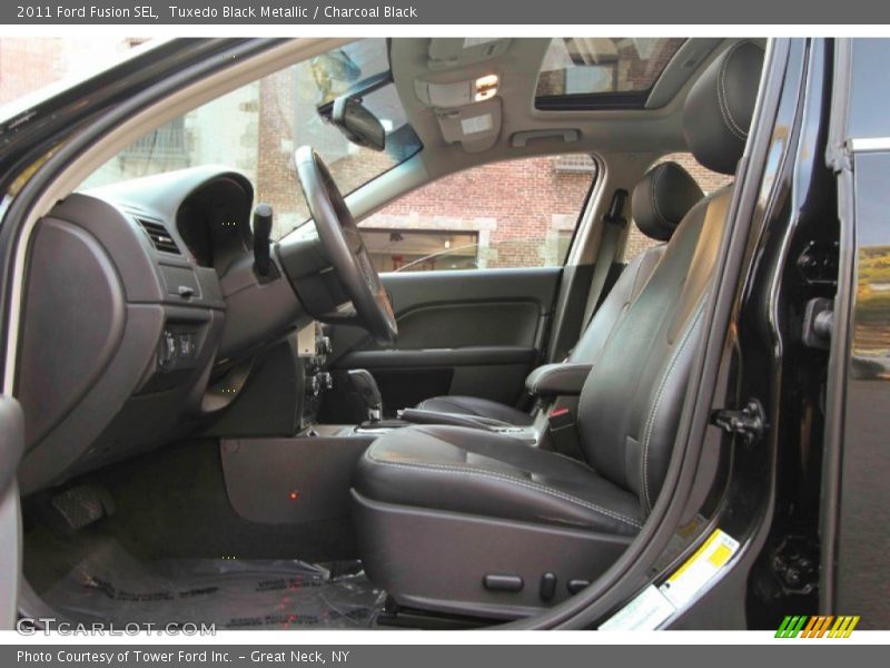 Tuxedo Black Metallic / Charcoal Black 2011 Ford Fusion SEL