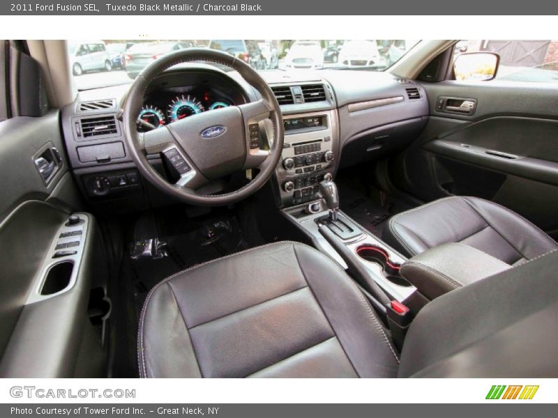 Tuxedo Black Metallic / Charcoal Black 2011 Ford Fusion SEL