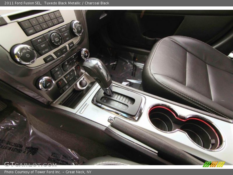 Tuxedo Black Metallic / Charcoal Black 2011 Ford Fusion SEL