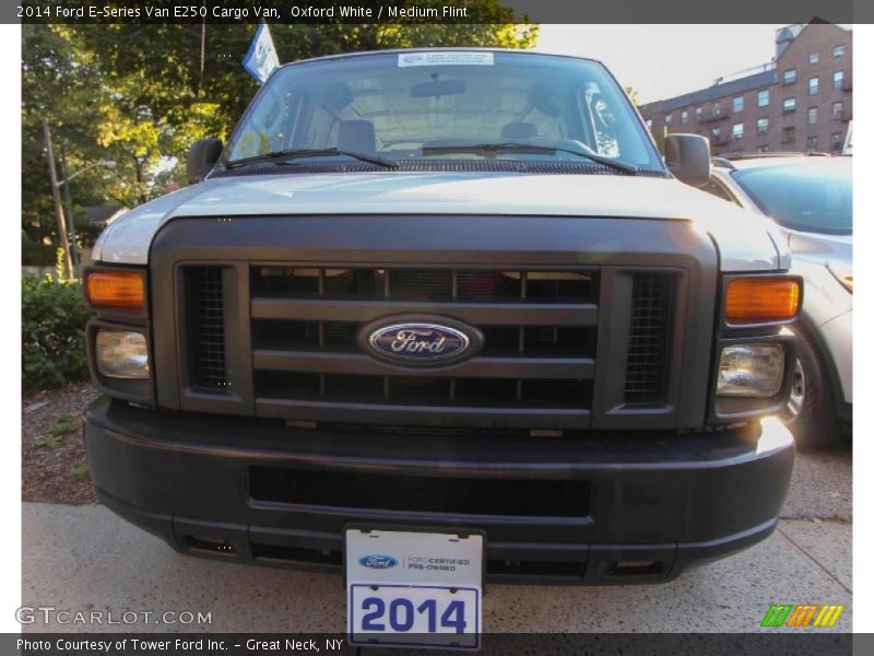 Oxford White / Medium Flint 2014 Ford E-Series Van E250 Cargo Van