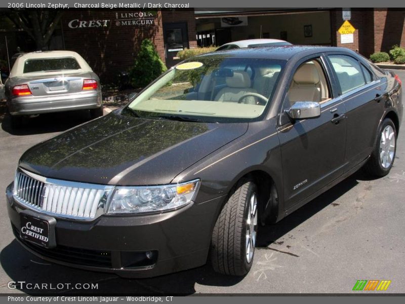 Charcoal Beige Metallic / Dark Charcoal 2006 Lincoln Zephyr