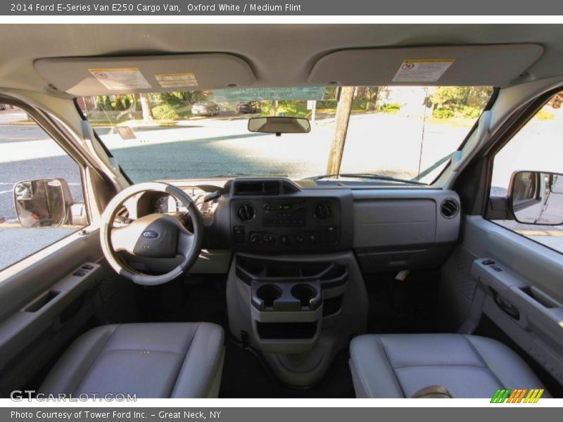 Oxford White / Medium Flint 2014 Ford E-Series Van E250 Cargo Van