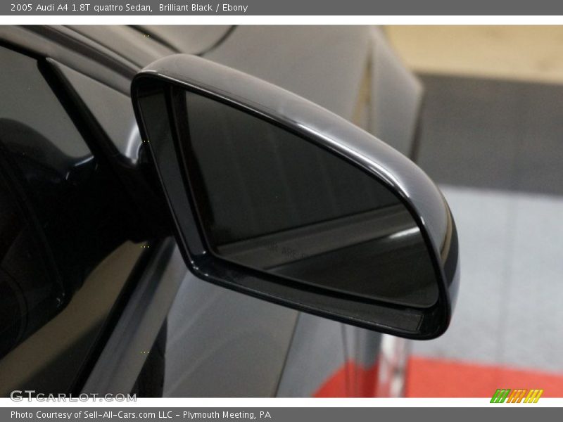 Brilliant Black / Ebony 2005 Audi A4 1.8T quattro Sedan