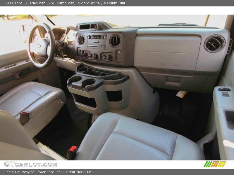 Oxford White / Medium Flint 2014 Ford E-Series Van E250 Cargo Van