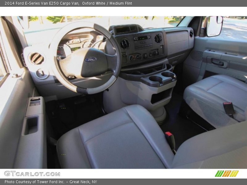 Oxford White / Medium Flint 2014 Ford E-Series Van E250 Cargo Van