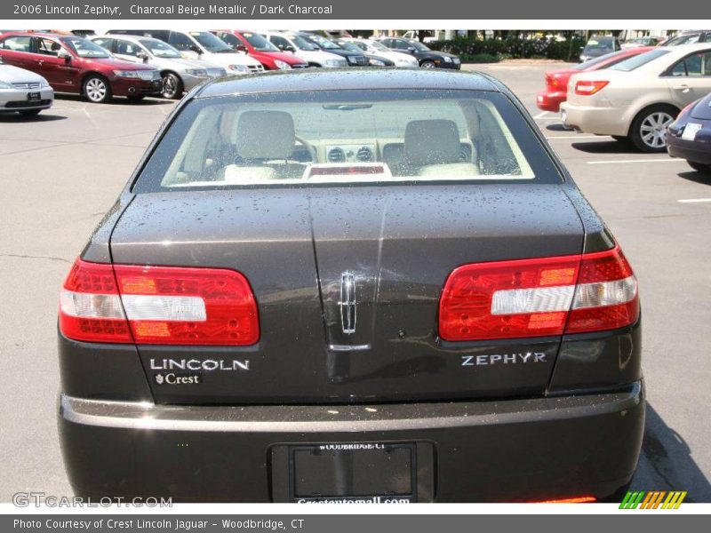 Charcoal Beige Metallic / Dark Charcoal 2006 Lincoln Zephyr