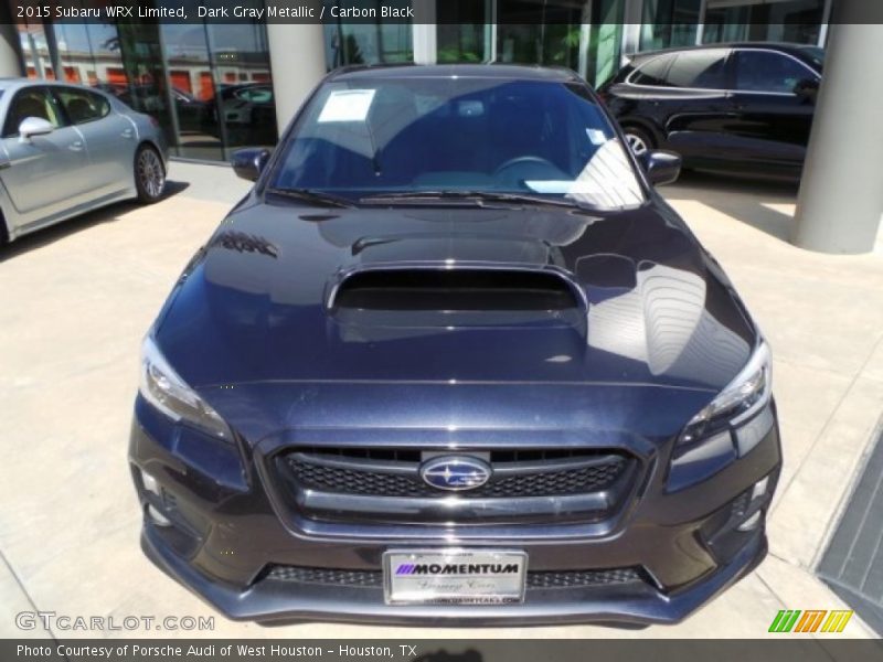 Dark Gray Metallic / Carbon Black 2015 Subaru WRX Limited