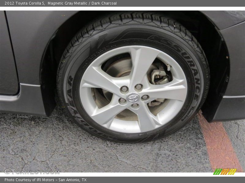 Magnetic Gray Metallic / Dark Charcoal 2012 Toyota Corolla S