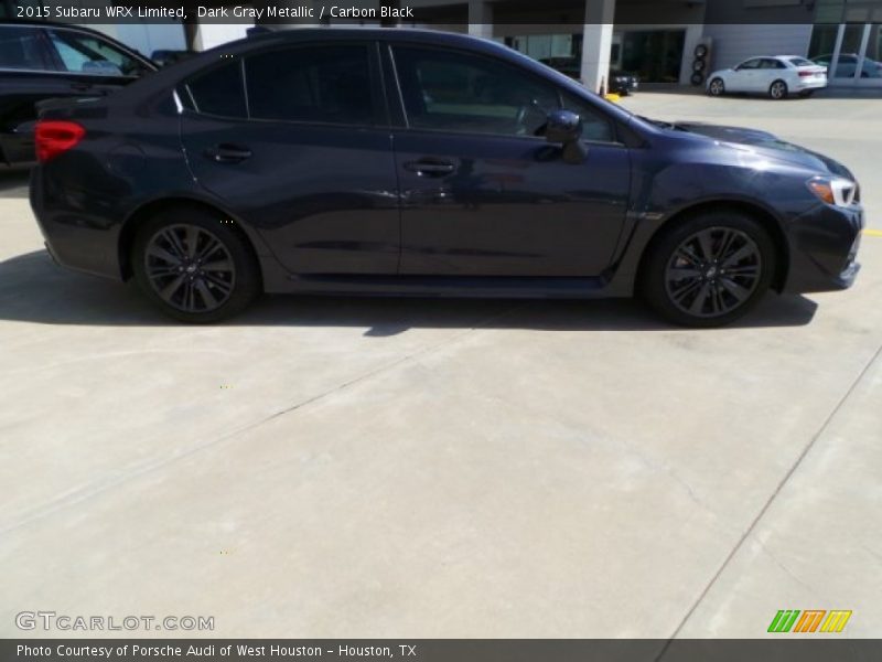 Dark Gray Metallic / Carbon Black 2015 Subaru WRX Limited