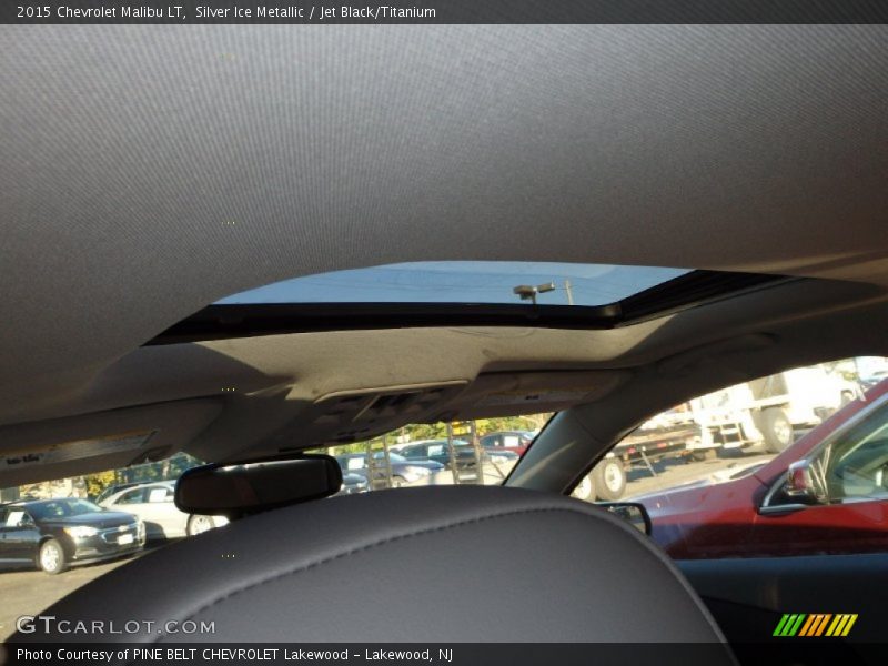 Silver Ice Metallic / Jet Black/Titanium 2015 Chevrolet Malibu LT