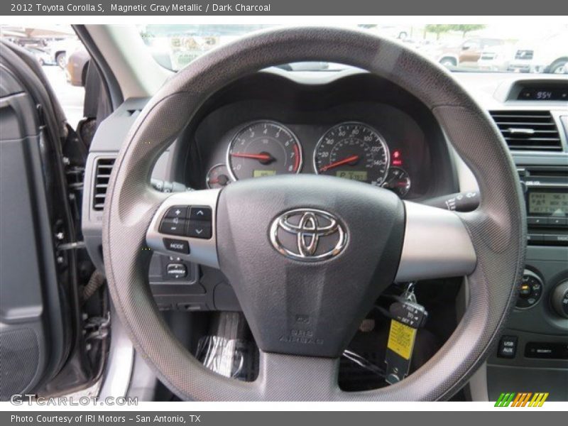 Magnetic Gray Metallic / Dark Charcoal 2012 Toyota Corolla S