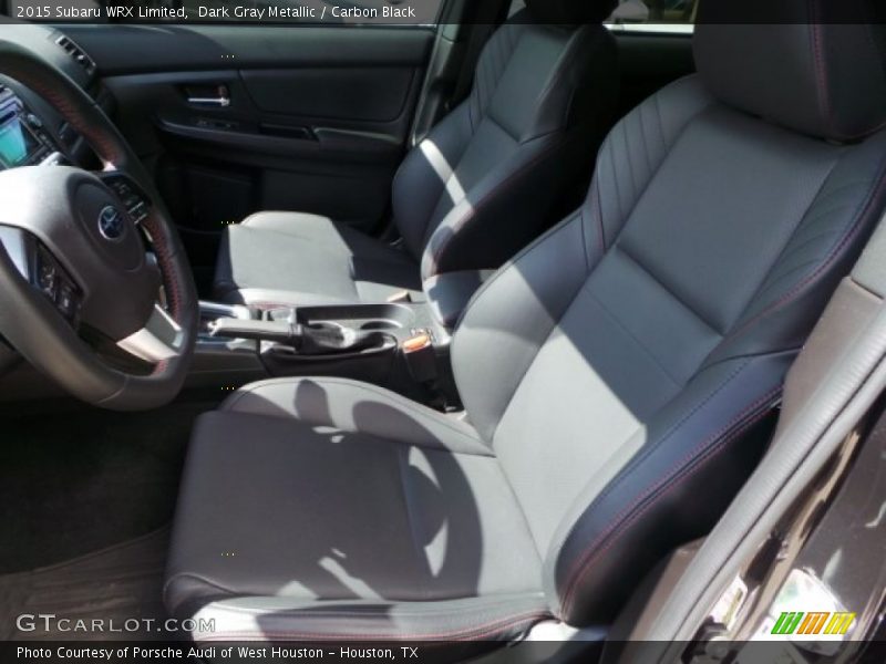 Front Seat of 2015 WRX Limited