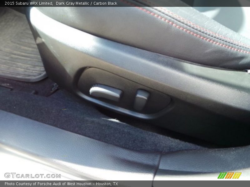 Dark Gray Metallic / Carbon Black 2015 Subaru WRX Limited