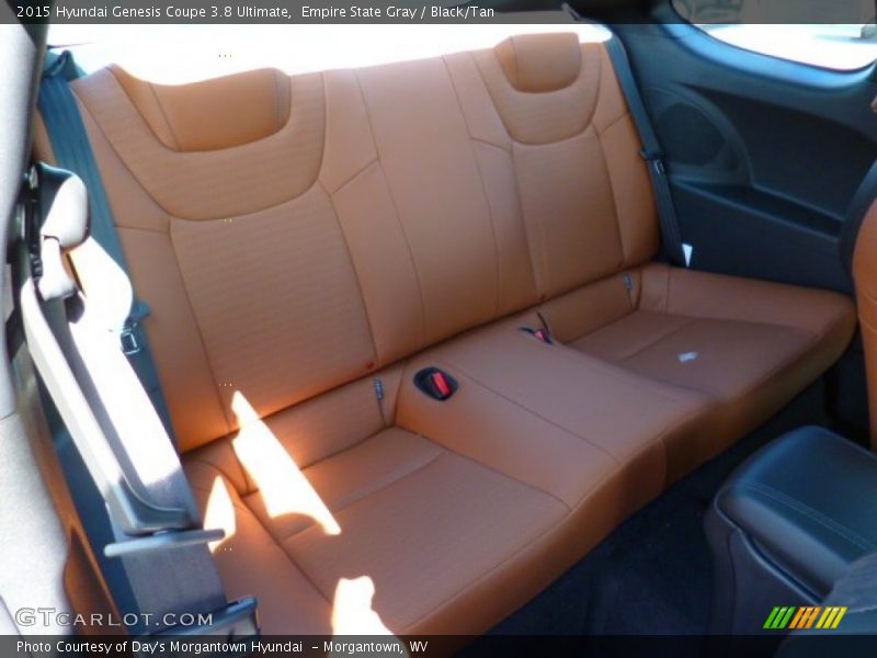 Rear Seat of 2015 Genesis Coupe 3.8 Ultimate