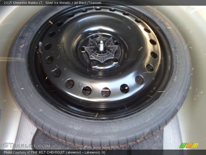Silver Ice Metallic / Jet Black/Titanium 2015 Chevrolet Malibu LT