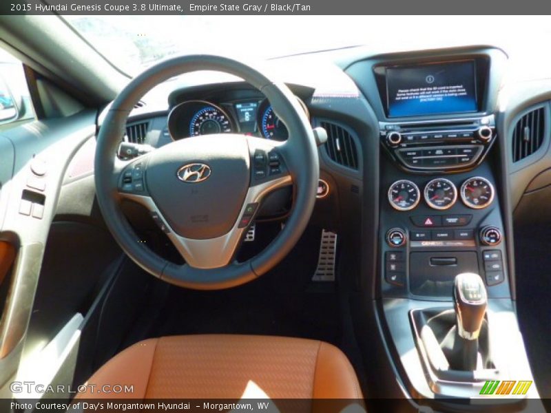 Dashboard of 2015 Genesis Coupe 3.8 Ultimate