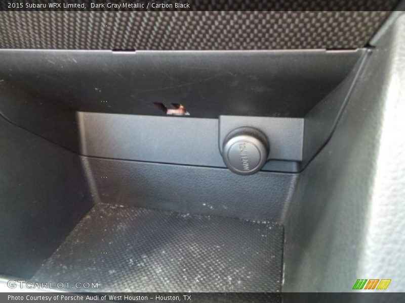 Dark Gray Metallic / Carbon Black 2015 Subaru WRX Limited
