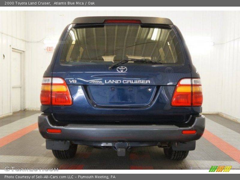 Atlantis Blue Mica / Oak 2000 Toyota Land Cruiser