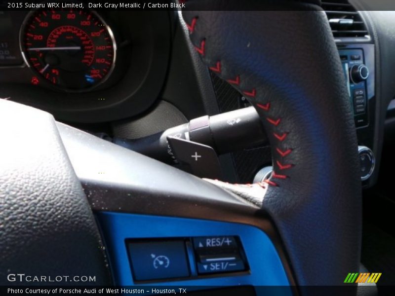 Dark Gray Metallic / Carbon Black 2015 Subaru WRX Limited