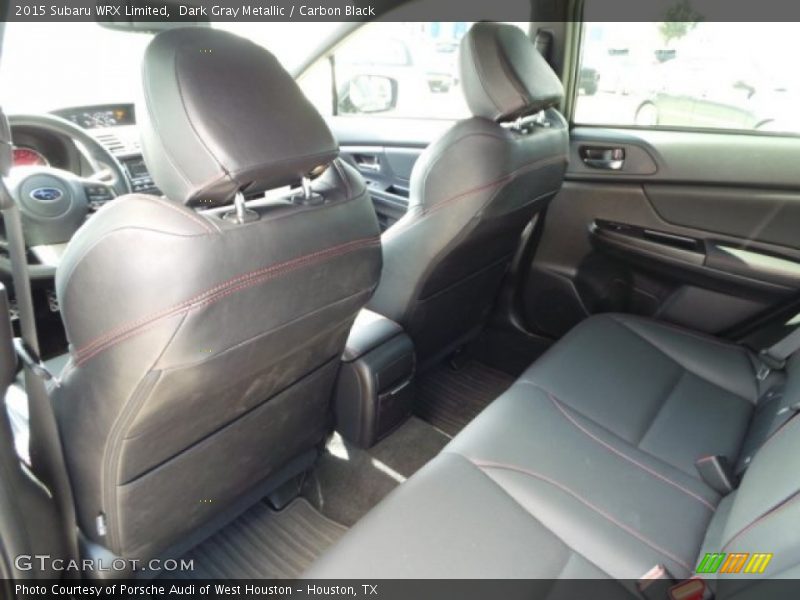 Dark Gray Metallic / Carbon Black 2015 Subaru WRX Limited